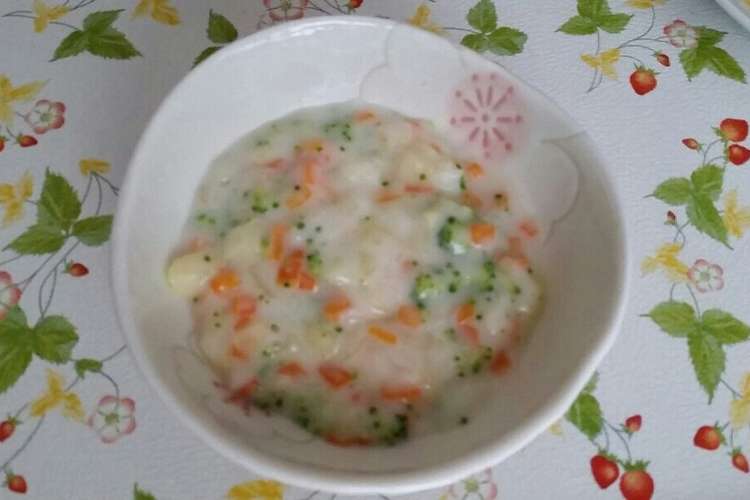 離乳食中期 野菜もぐもぐ シチュー レシピ 作り方 By Mママ クックパッド 簡単おいしいみんなのレシピが366万品