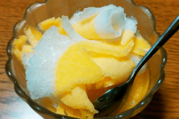 桃缶だけなのにハマるよ かき氷 レシピ 作り方 By ゆんやともも クックパッド 簡単おいしいみんなのレシピが354万品
