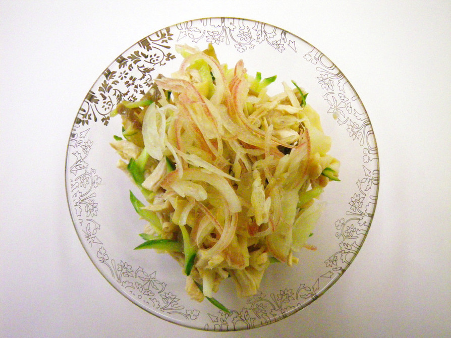 かんぴょうときゅうりの中華風サラダの画像