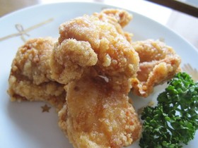 【まぐろ魚醤レシピ】鶏のからあげ魚醤風味