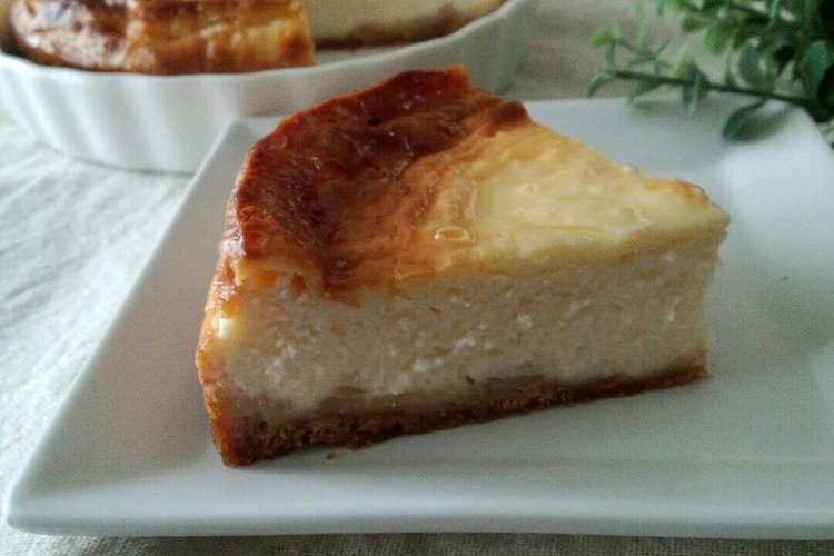 節約 水切りヨーグルトでチーズケーキ風 レシピ 作り方 By ふみたママ クックパッド