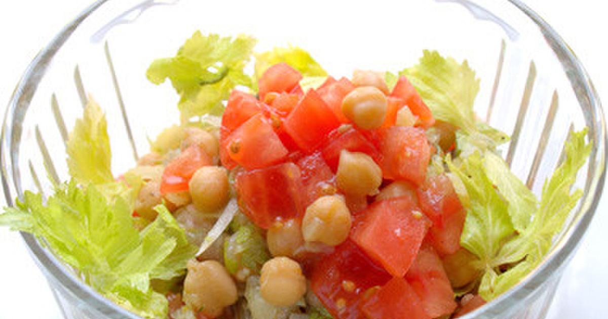 チュニジア風ひよこ豆のサラダのレシピ