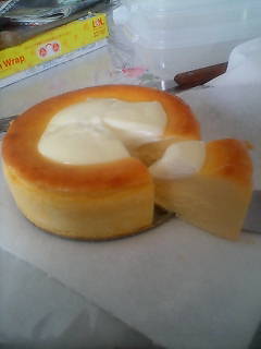 *半熟チーズケーキ*