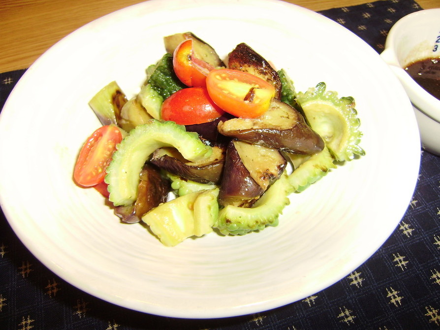 夏野菜withバルサミコソースの画像