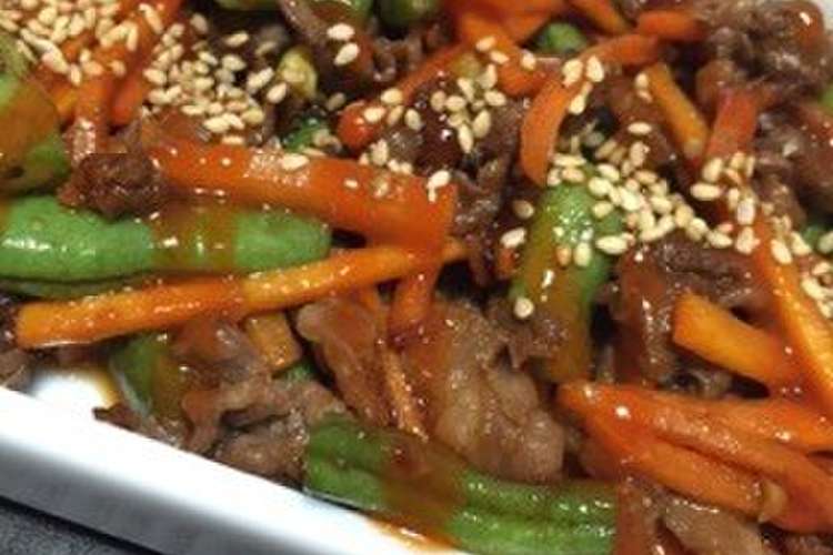 焼肉のタレ消費に 牛肉野菜炒め レシピ 作り方 By えるっぴ クックパッド 簡単おいしいみんなのレシピが361万品
