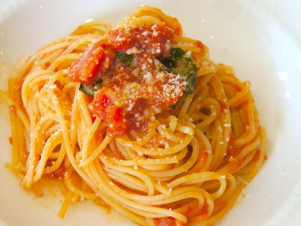 パスタの基本、スパゲッティーニトマトソース