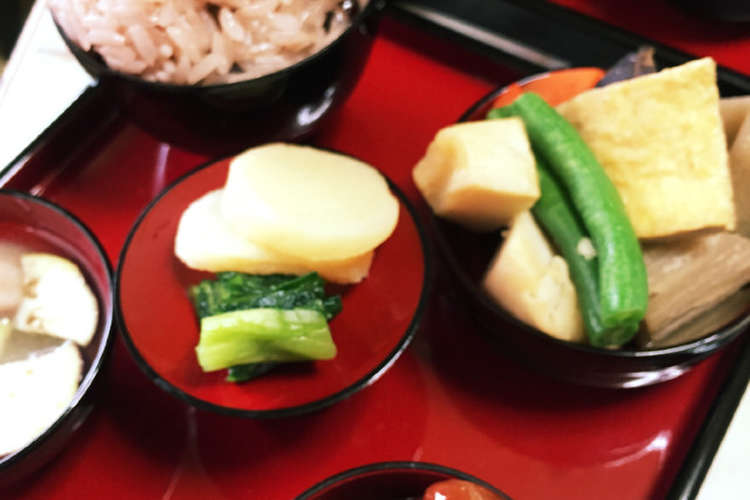 お盆も楽しく冷凍手間いらずの仏膳料理 レシピ 作り方 By ひらめきmei クックパッド 簡単おいしいみんなのレシピが361万品