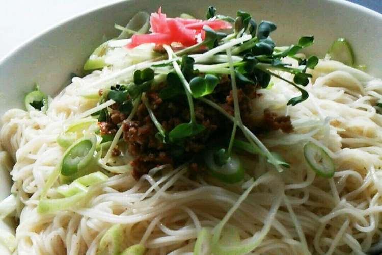キャベツたっぷり冷やし中華風そうめん レシピ 作り方 By Ikucook クックパッド 簡単おいしいみんなのレシピが360万品
