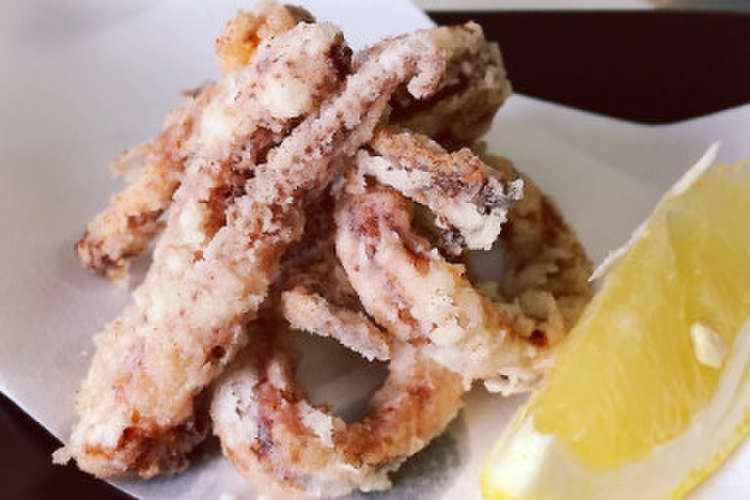 簡単で 衣が美味しい いかのから揚げ レシピ 作り方 By Kaza00 クックパッド 簡単おいしいみんなのレシピが365万品