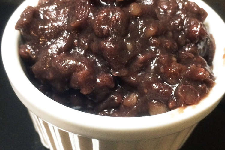 甘過ぎない甘くて美味しいあんこ レシピ 作り方 By エンジェルマミー クックパッド 簡単おいしいみんなのレシピが355万品