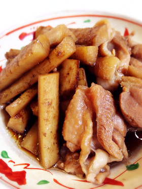 簡単!鶏ごぼうの煮物