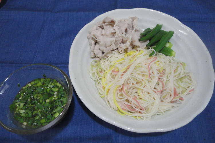 にら卵つけ汁そうめん レシピ 作り方 By まほじょ クックパッド 簡単おいしいみんなのレシピが360万品