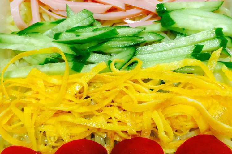 お弁当 冷やし中華の麺 レシピ 作り方 By あこ あき クックパッド 簡単おいしいみんなのレシピが365万品