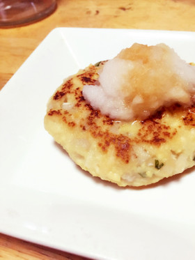 サラダチキンアレンジ♪豆腐ハンバーグ♪
