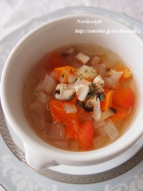 身体を綺麗にする野菜スープ