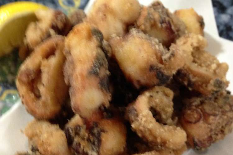適当 簡単 タコのから揚げ レシピ 作り方 By ゆすひと クックパッド