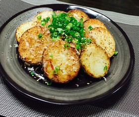 長芋ステーキ。マヨ醤油♪