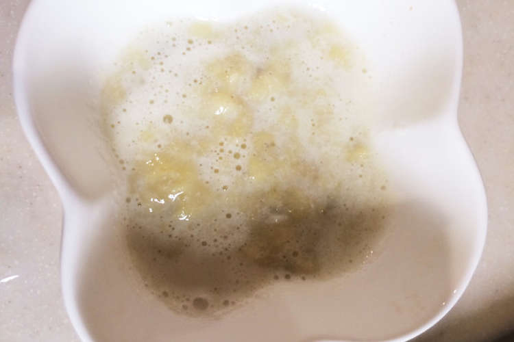 離乳食 バナナのミルク煮 風邪の時にも レシピ 作り方 By ひとみん クックパッド 簡単おいしいみんなのレシピが354万品
