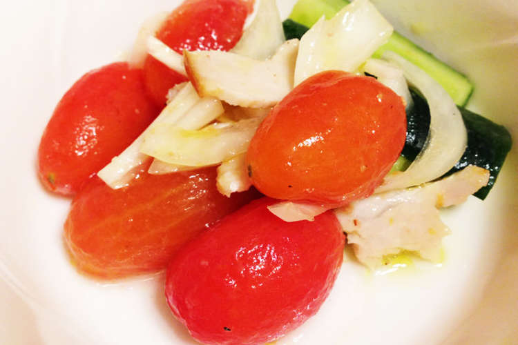 ミニトマトのマリネサラダ レシピ 作り方 By マーレーまれきち クックパッド