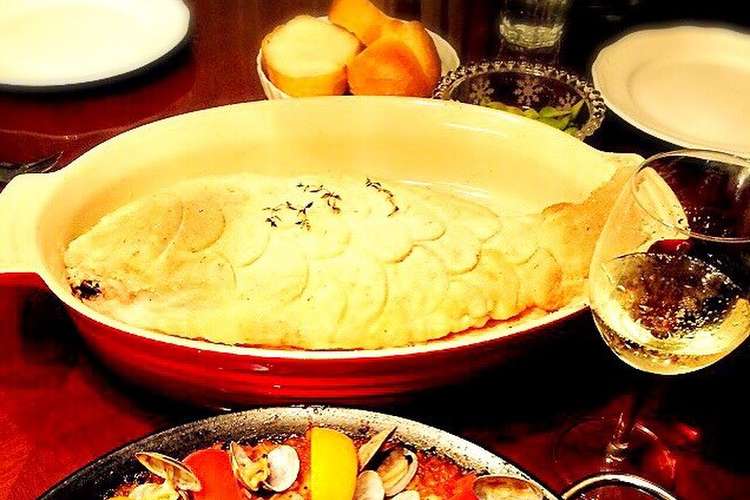 鯛の塩釜焼き レシピ 作り方 By 72rose クックパッド 簡単おいしいみんなのレシピが352万品
