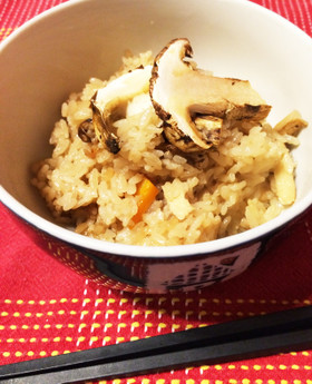 松茸ご飯