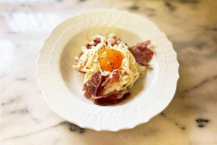 牛乳で カルボナーラ素麺 レシピ 作り方 By ナピト クックパッド 簡単おいしいみんなのレシピが366万品