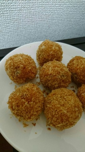 節約揚げない☆簡単かぼちゃコロッケ