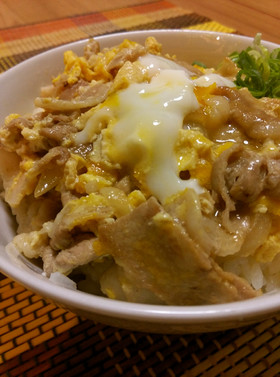 【甘辛】ランチに♡豚と卵の他人丼