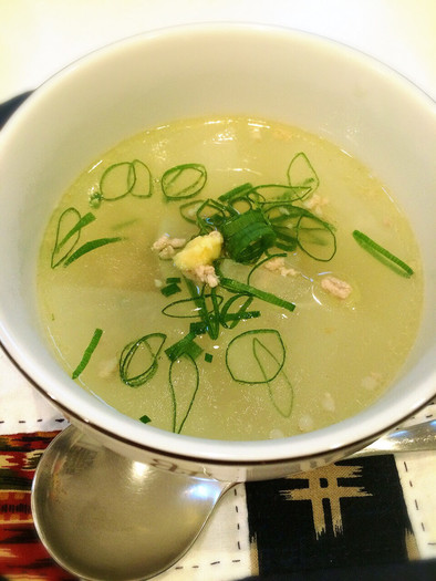 大根と豚挽き肉のスープ〜生姜であったか〜の写真