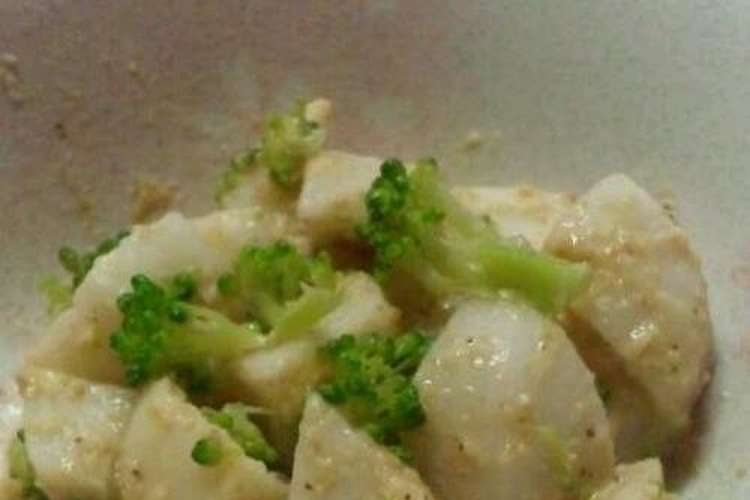 離乳食 幼児食に 簡単里芋ごま味噌和え レシピ 作り方 By だいチーズ クックパッド 簡単おいしいみんなのレシピが376万品