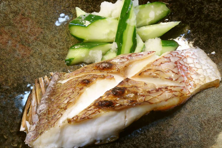 魚焼きレンジで簡単に鯛の塩焼き レシピ 作り方 By Biwanamazu クックパッド 簡単おいしいみんなのレシピが352万品