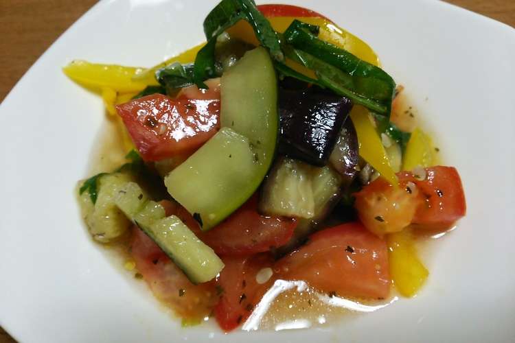 夏野菜のさっぱりマリネ レシピ 作り方 By 野菜大好きchie クックパッド 簡単おいしいみんなのレシピが366万品