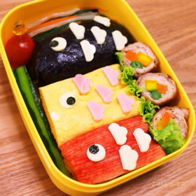 鯉のぼり キャラ弁