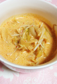 豆乳豆腐キムチスープ