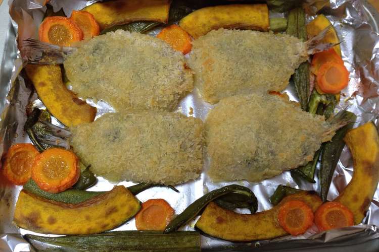 冷凍フライをオーブンで焼いちゃお レシピ 作り方 By にゃんごろう クックパッド 簡単おいしいみんなのレシピが359万品