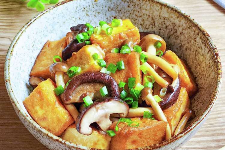 節約 厚揚げきのこのバターしょうゆ炒め レシピ 作り方 By カレンガール クックパッド 簡単おいしいみんなのレシピが354万品