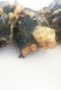 海苔巻き納豆の天ぷら
