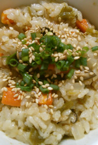 簡単 ツナと野菜の 中華風 炊き込みご飯