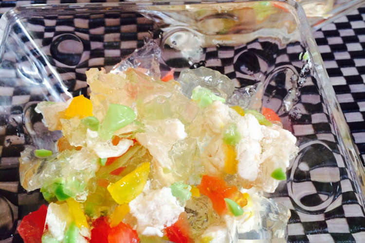 犬ごはん 鶏ササミ 夏野菜ぷるぷるゼリー レシピ 作り方 By わんごはん クックパッド 簡単おいしいみんなのレシピが366万品