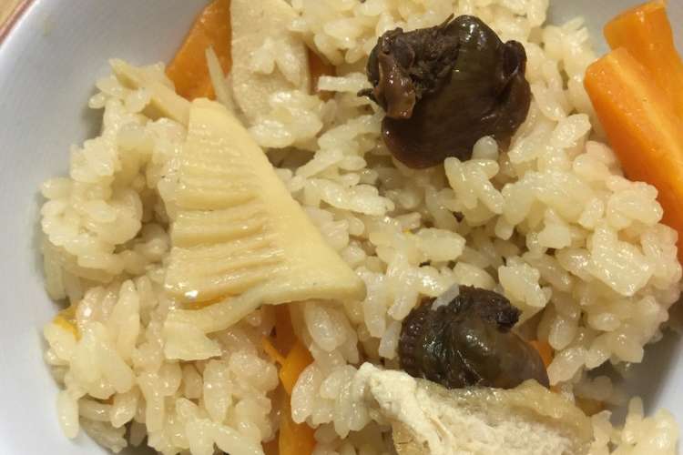 缶詰で簡単 赤貝の炊き込み御飯 レシピ 作り方 By はーとねこ クックパッド 簡単おいしいみんなのレシピが356万品