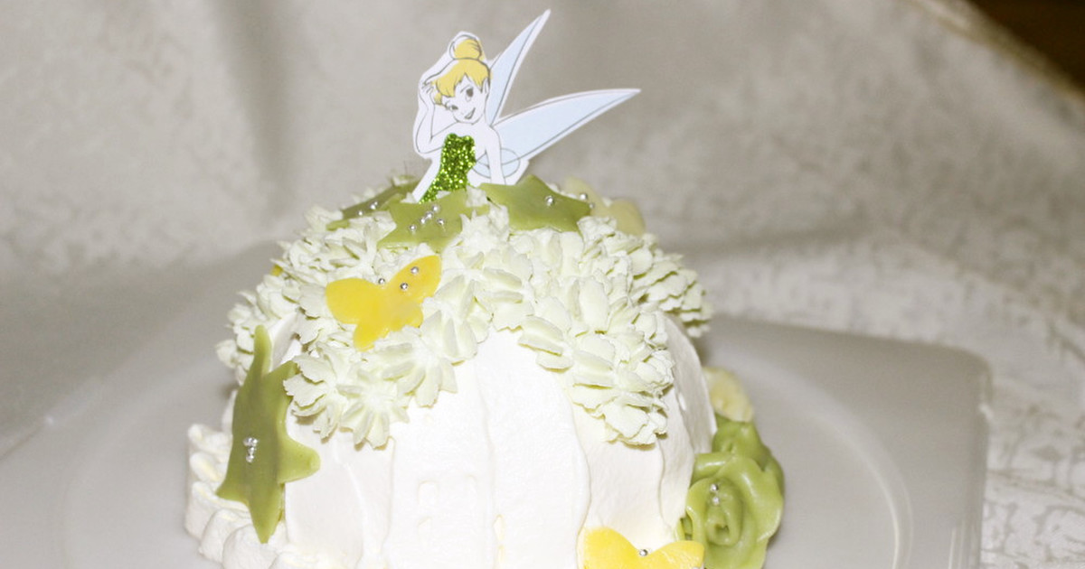 妖精ティンカーベルのケーキ レシピ 作り方 By ピンクナパージュ クックパッド 簡単おいしいみんなのレシピが361万品