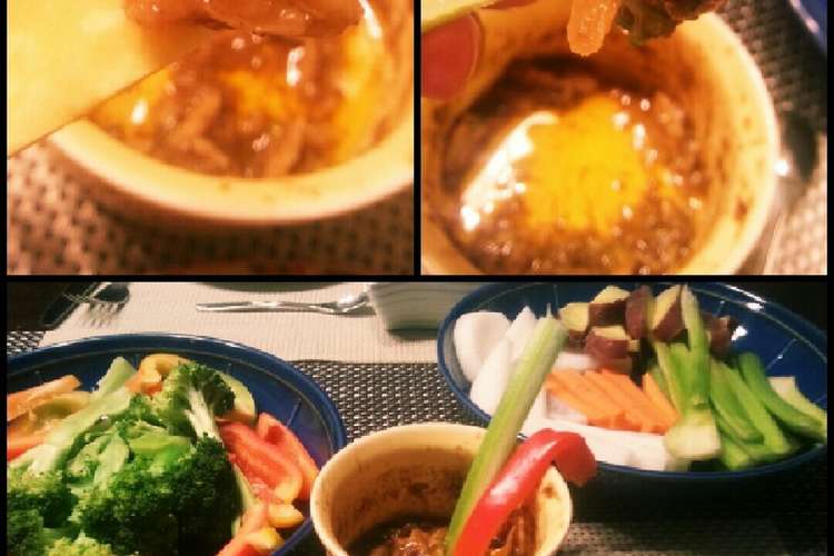 レンジでカニ味噌バーニャカウダ レシピ 作り方 By Nonmama312 クックパッド 簡単おいしいみんなのレシピが351万品