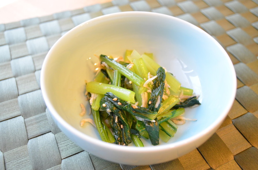 小松菜の簡単ナムルの画像