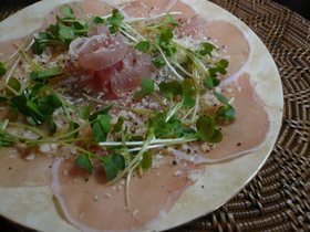 シンプルでおいしい生ハムの食べ方♪