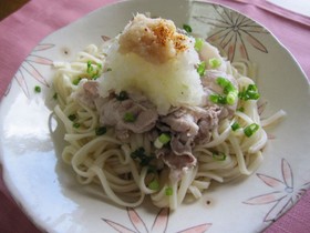 【まぐろ魚醤】魚醤冷しゃぶぶっかけうどん