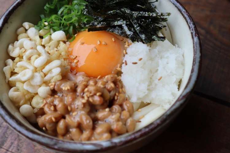 ぶっかけ冷やしおろし納豆讃岐うどん レシピ 作り方 By Sachi5 クックパッド 簡単おいしいみんなのレシピが353万品