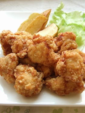 冷めてもやわらか~なムネ肉のから揚げ