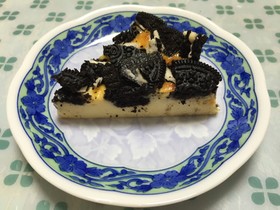 オレオ★☆★ベイクドチーズケーキ