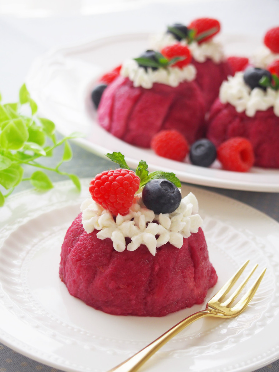 個別のサマープディングのレシピ