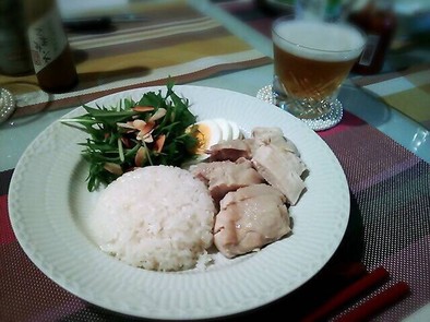 ☆かんたん美味しい♪海南鶏飯チキンライスの写真